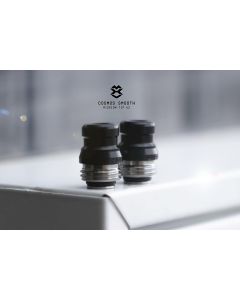 Cosmos Smooth Black Drip tip - Mission XV